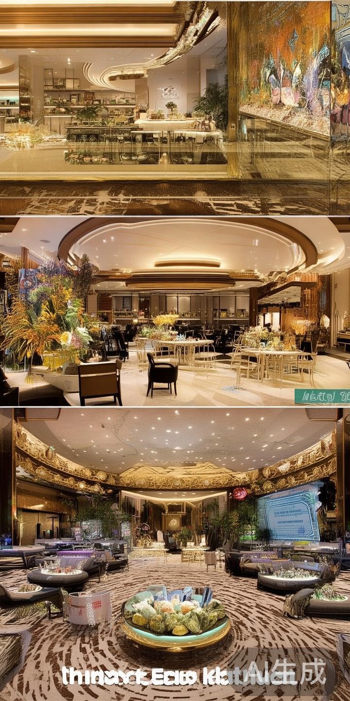 除了传统博彩，新葡京还在餐饮和休闲方面投入巨大。其